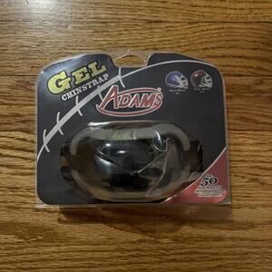Adams Low Hook Up Gel 50 Chin Strap Black GEL504S